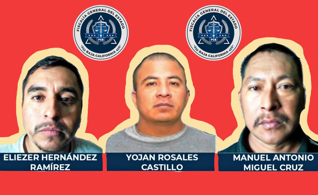 Sentencian a 60 años de prisión a tres secuestradores