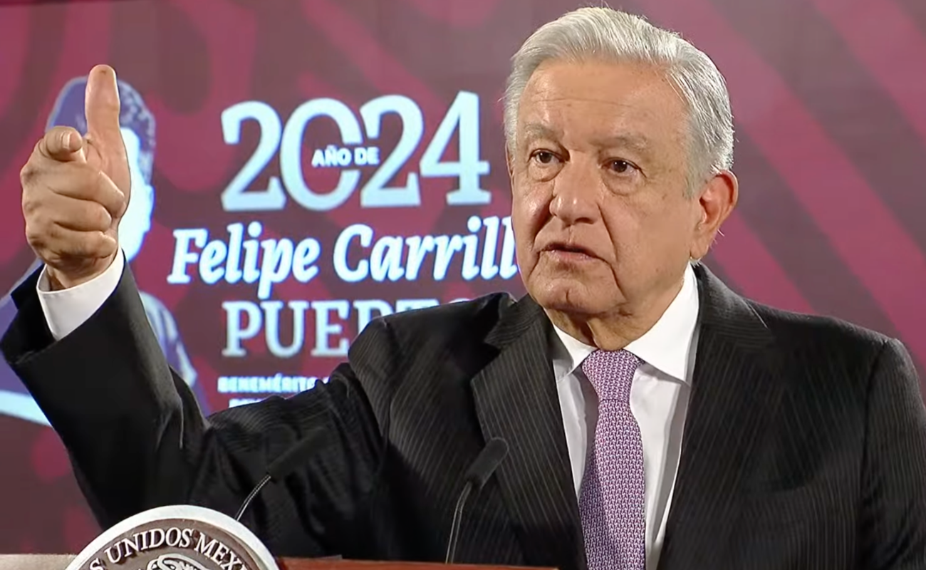 Atribuye el presidente López Obrador la “caída de la bolsa” a factores externos