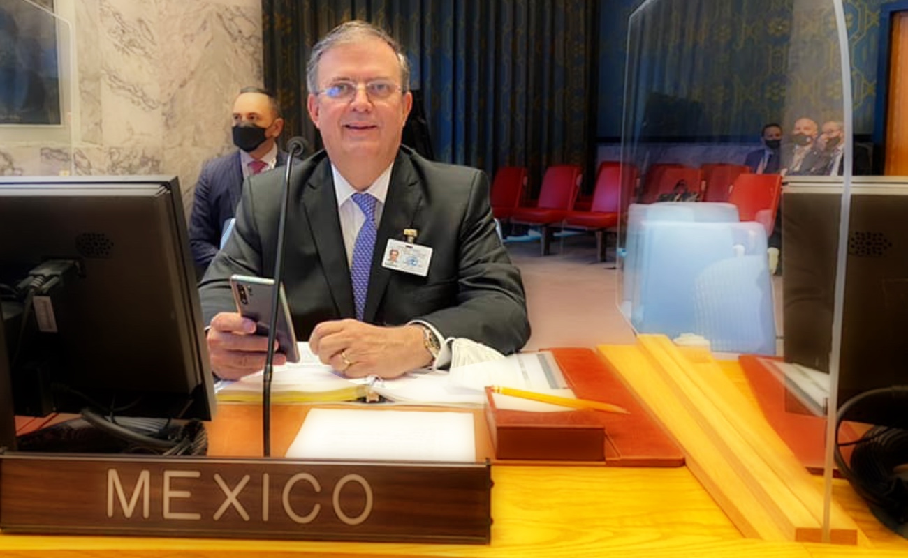 Llama Marcelo Ebrard a levantar embargo a Cuba en Asamblea de la ONU