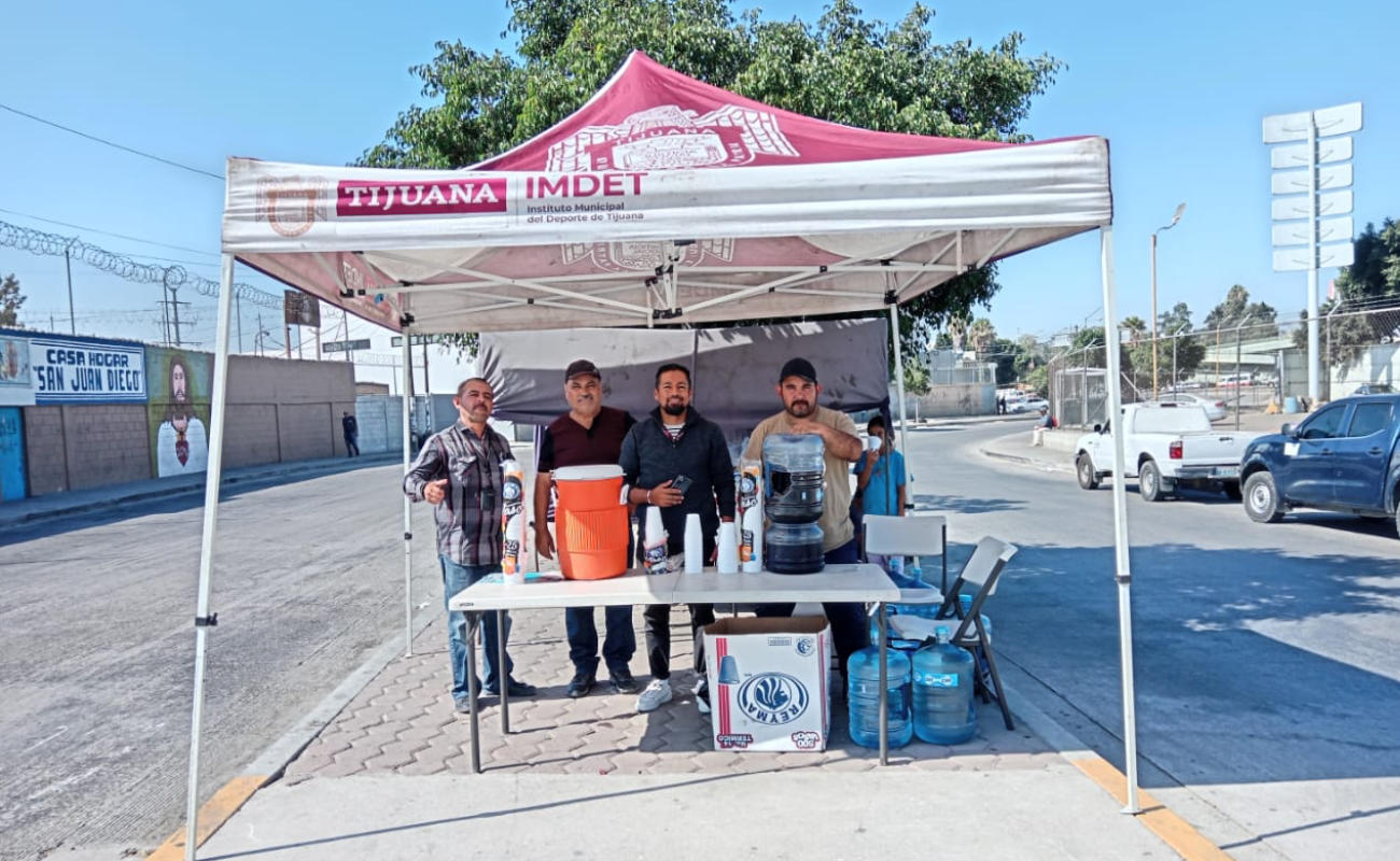 Activa Ayuntamiento de Tijuana puntos de hidratación