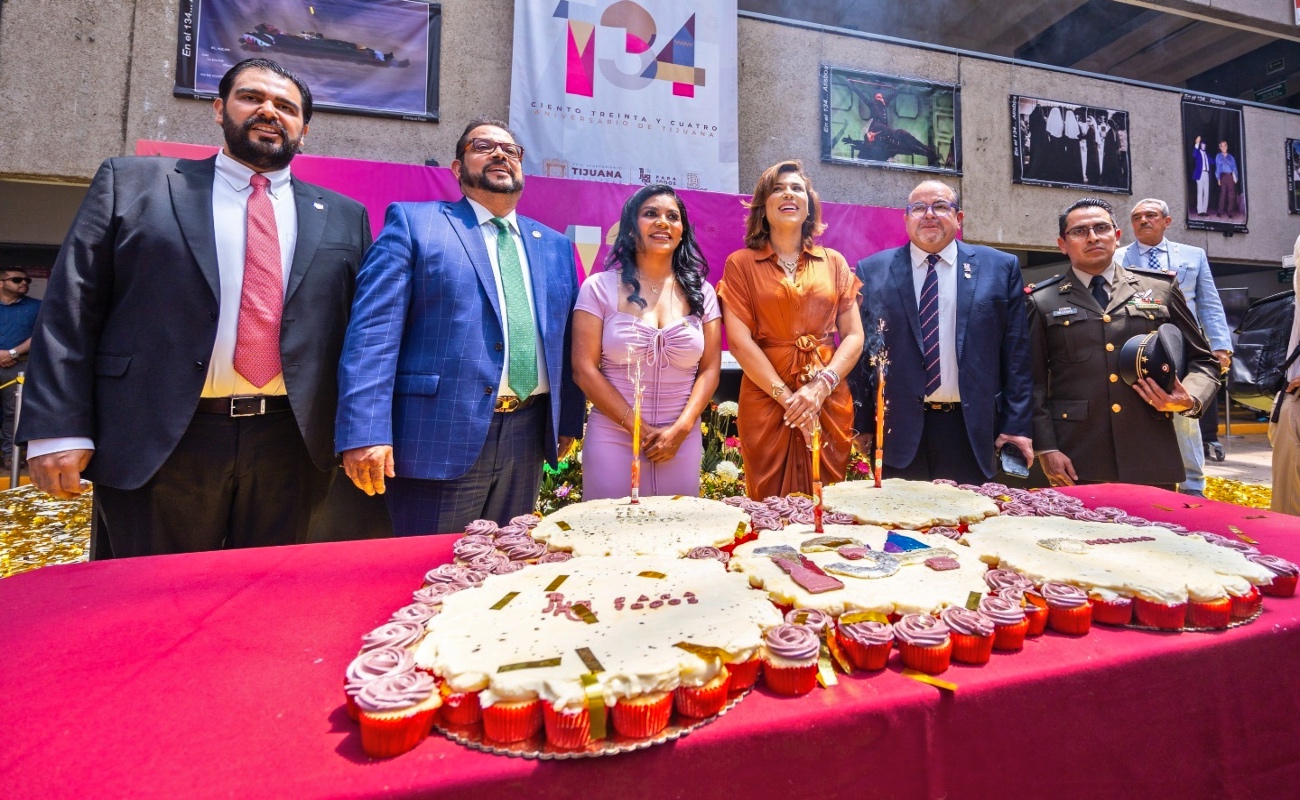 Celebran alcaldesa y gobernadora 134 aniversario de Tijuana