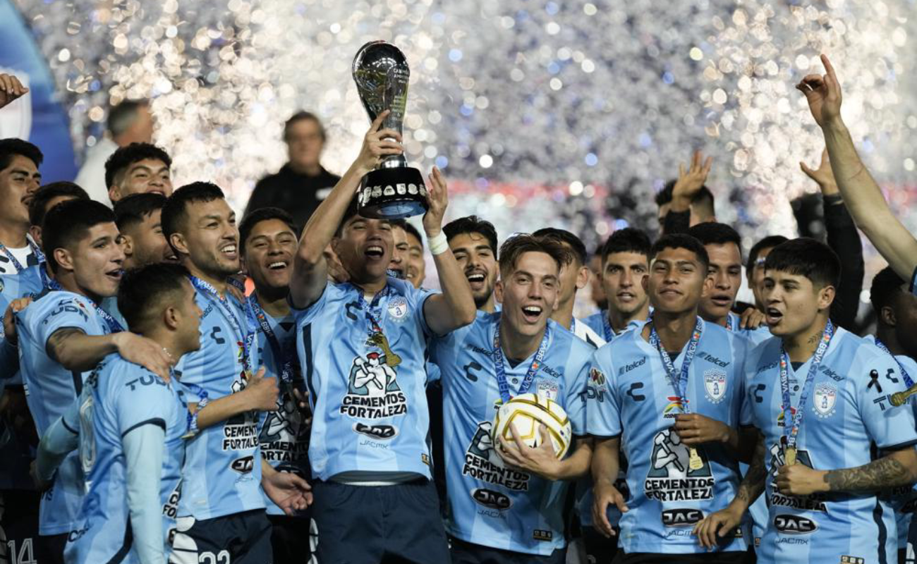 Pachuca se corona campeón del futbol mexicano