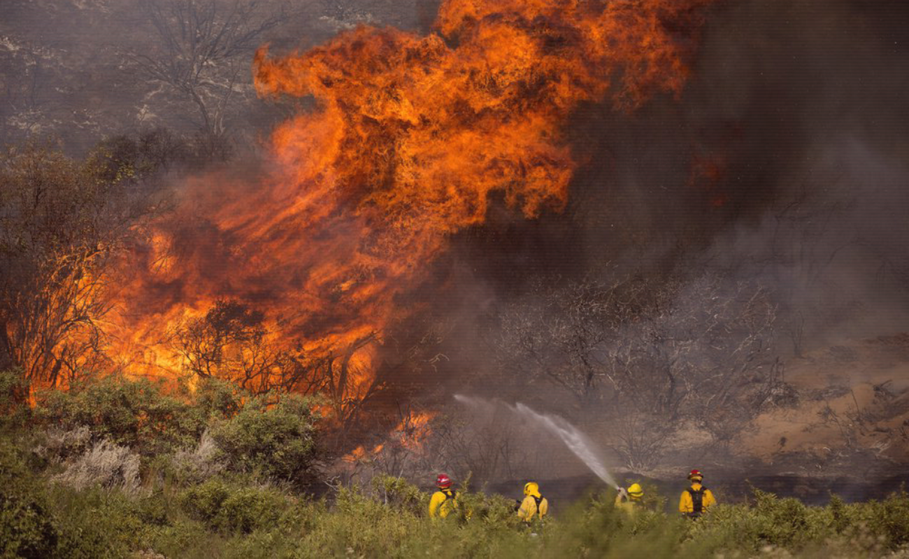 Miles de personas son evacuadas por incendios forestales en California