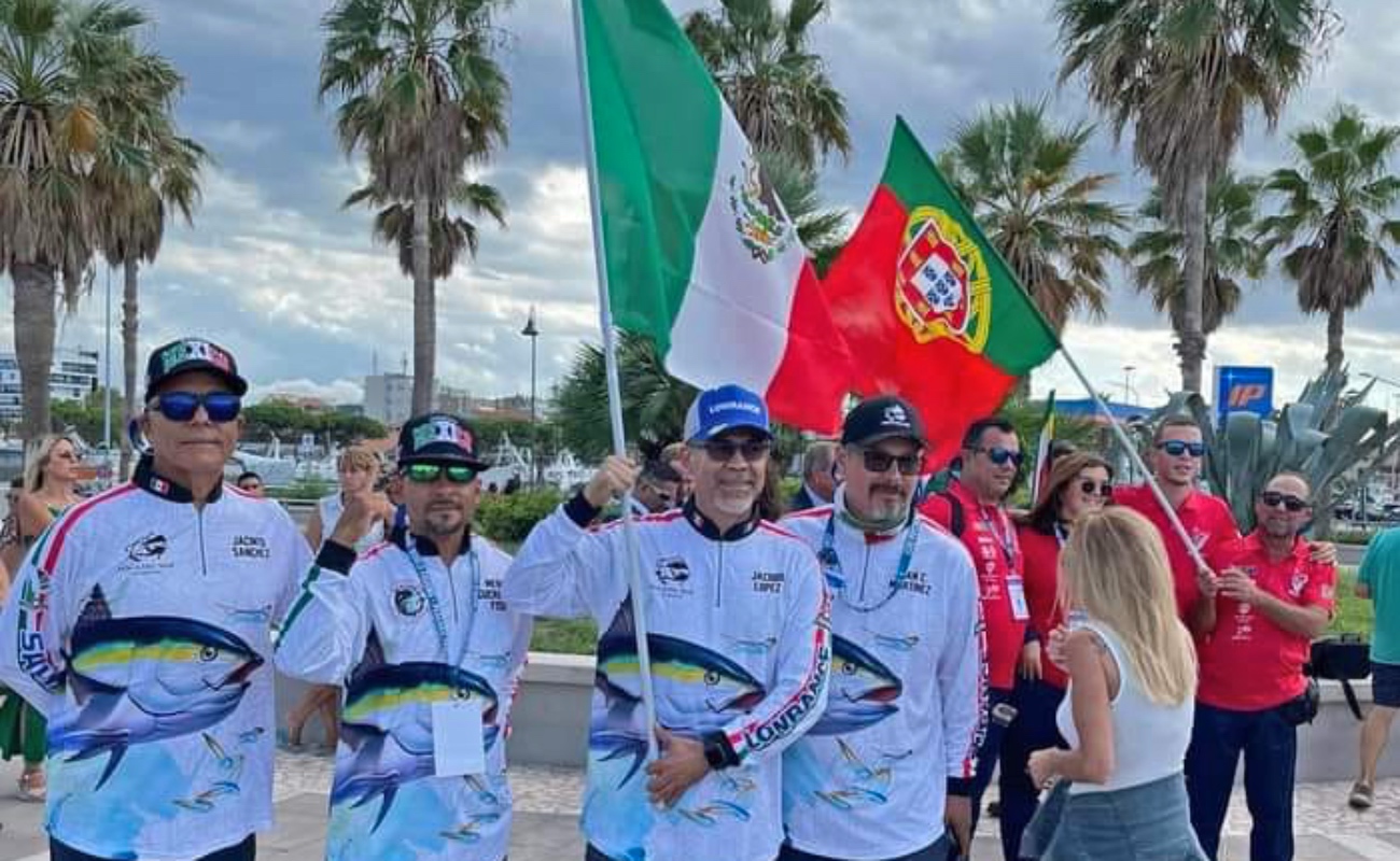 Gana Baja California tercer lugar en Mundial de Pesca Deportiva en Italia