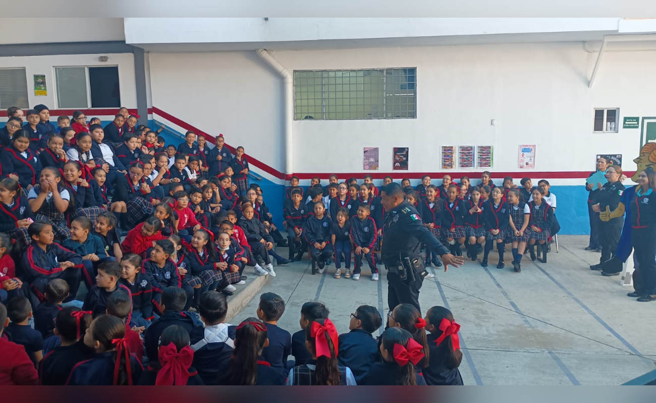 Impulsa gobierno Municipal de Rosarito la prevención en escuelas primarias