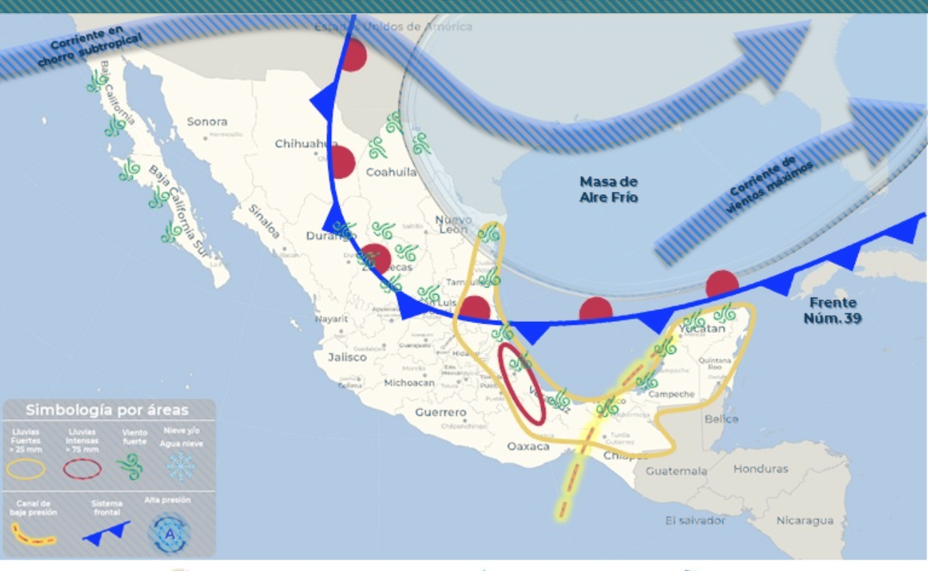 Ingresará nuevo frente frío a Baja California: Protección Civil
