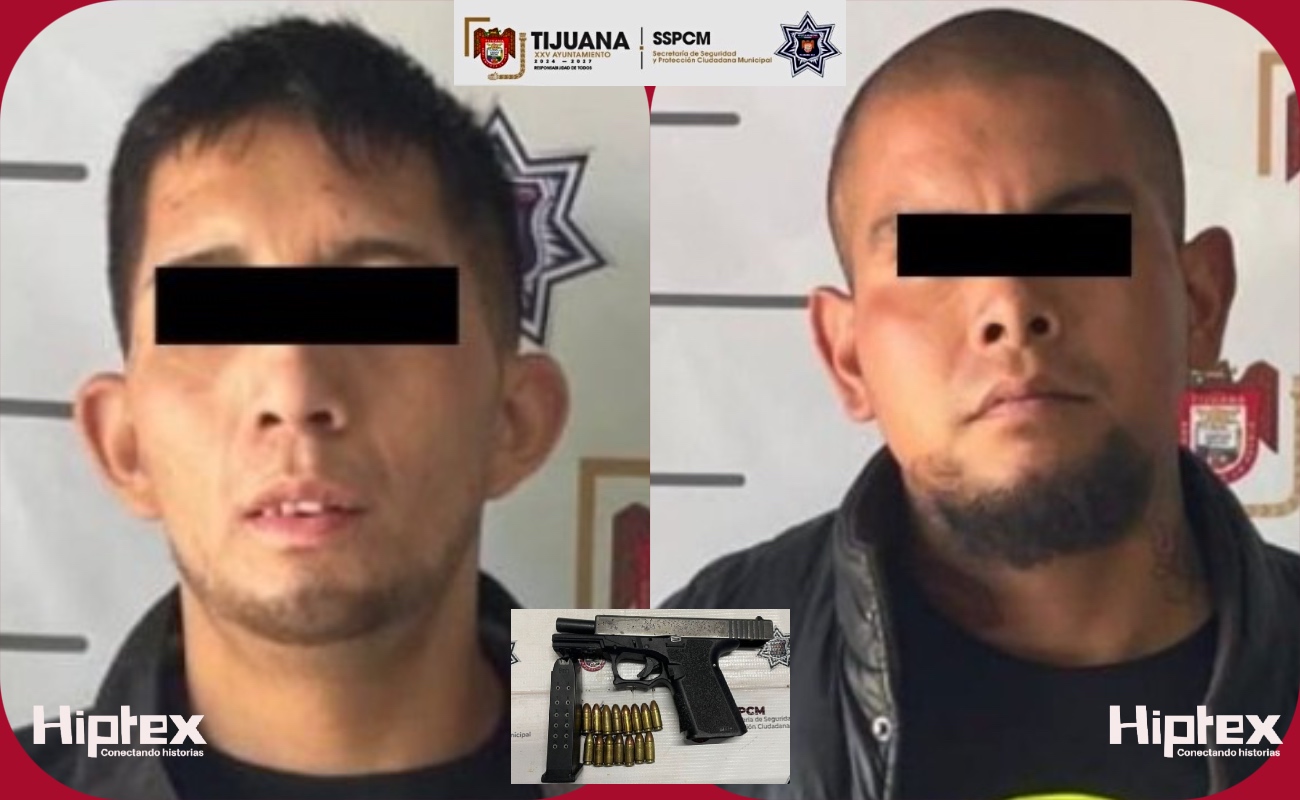 Arrestados por allanamiento, daños y portación de arma de fuego