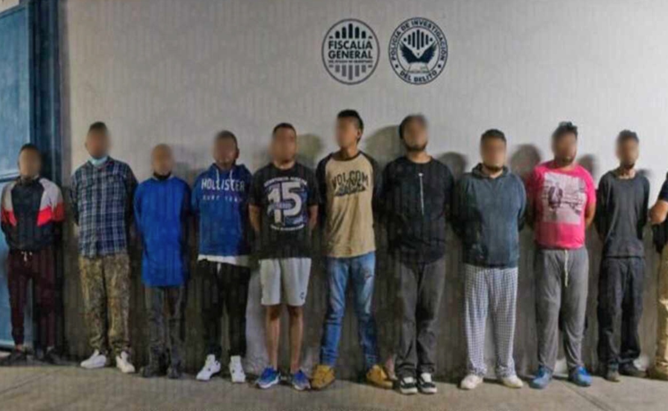Detienen a 10 presuntos participantes en riña entre barras en el Estadio Corregidora