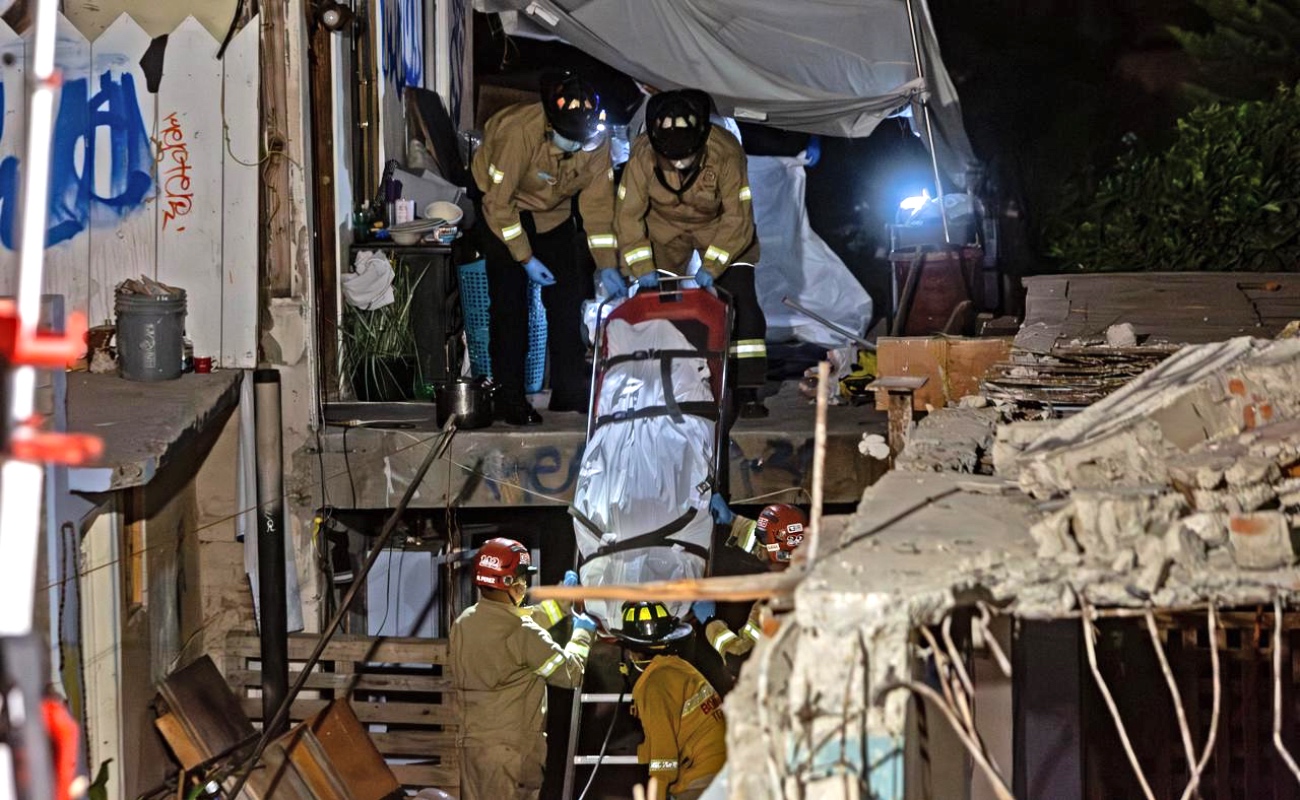 Hallan pareja sin vida en una casa en demolición en la colonia Libertad