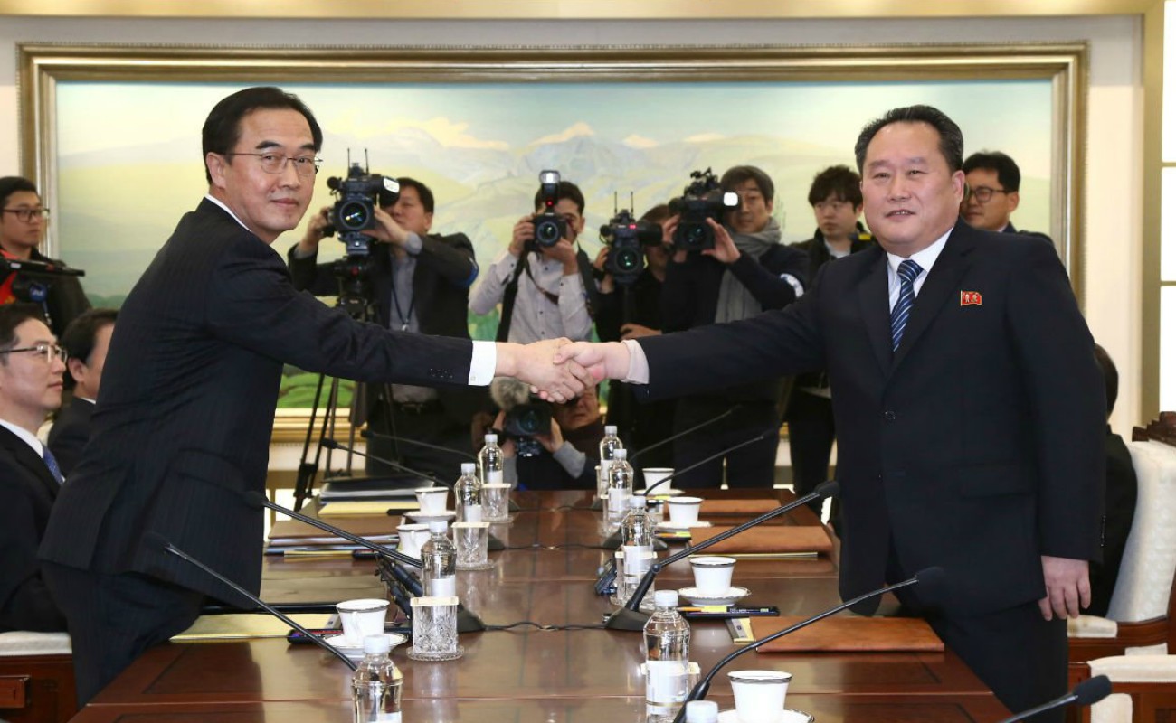 Las dos Coreas desfilarán bajo una misma bandera