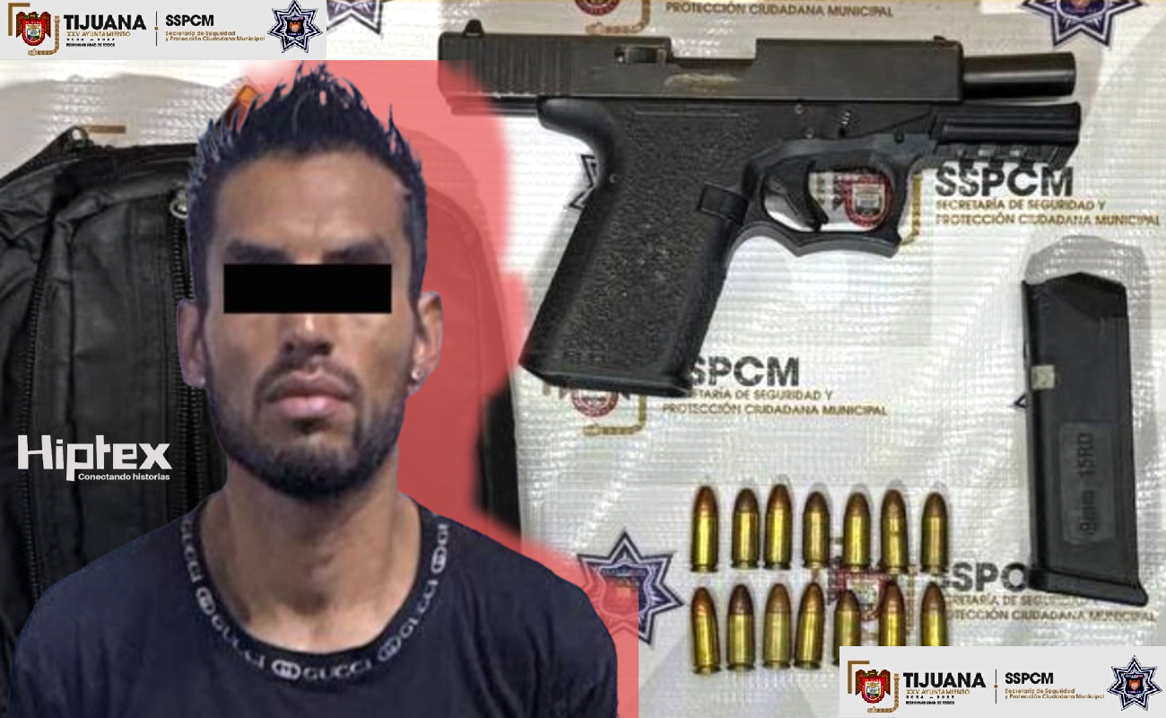 Cae hombre armado con orden de aprehensión activa en Urbi Villa del Prado II