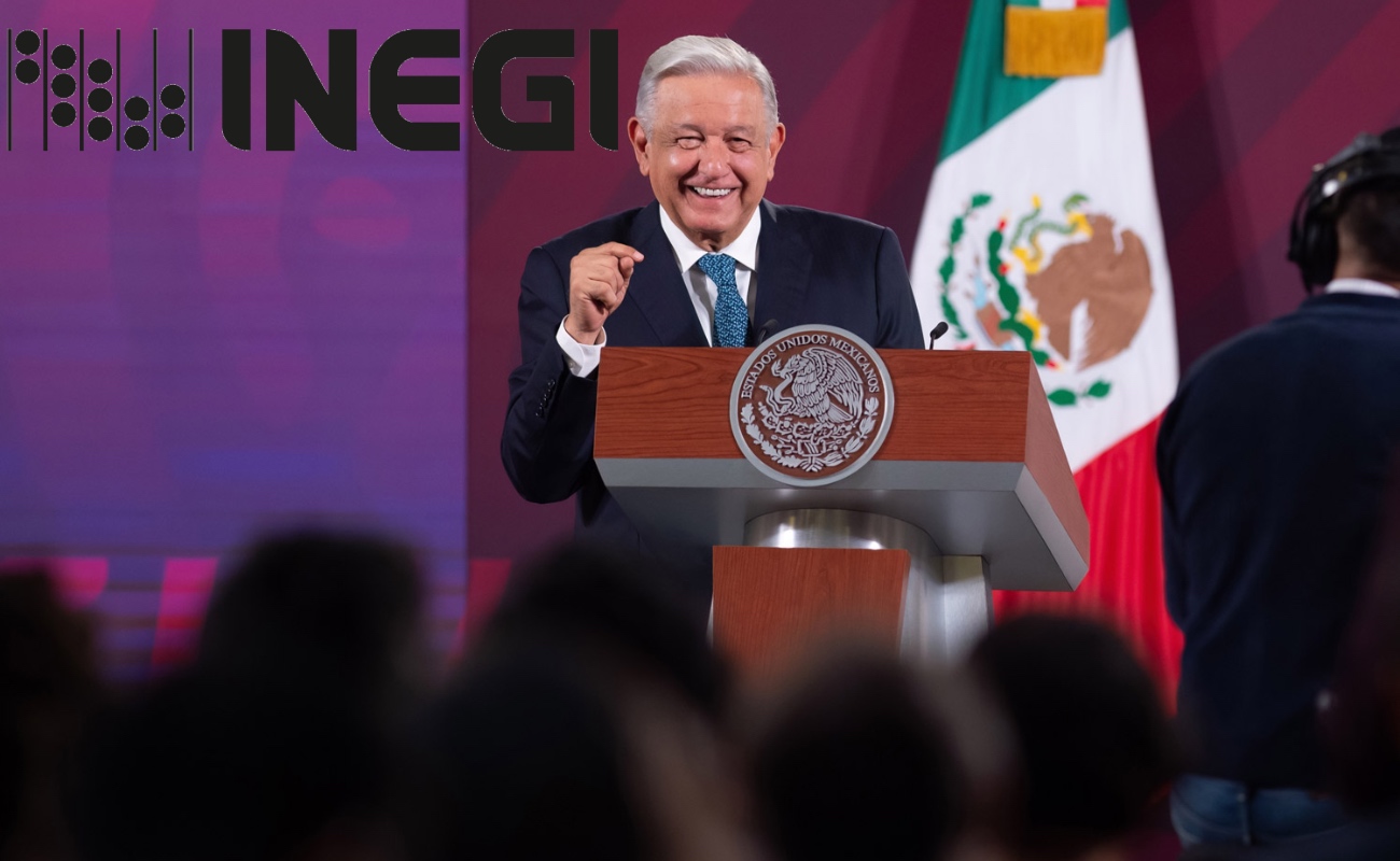 Prevé el presidente López Obrador crecimiento de 1.3% en su sexenio tras ajuste del INEGI