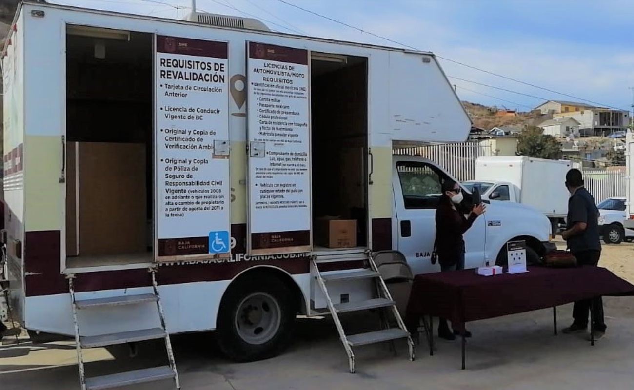 Instalan Unidad Móvil de Recaudación de Rentas de Mexicali en Expo Agrobaja