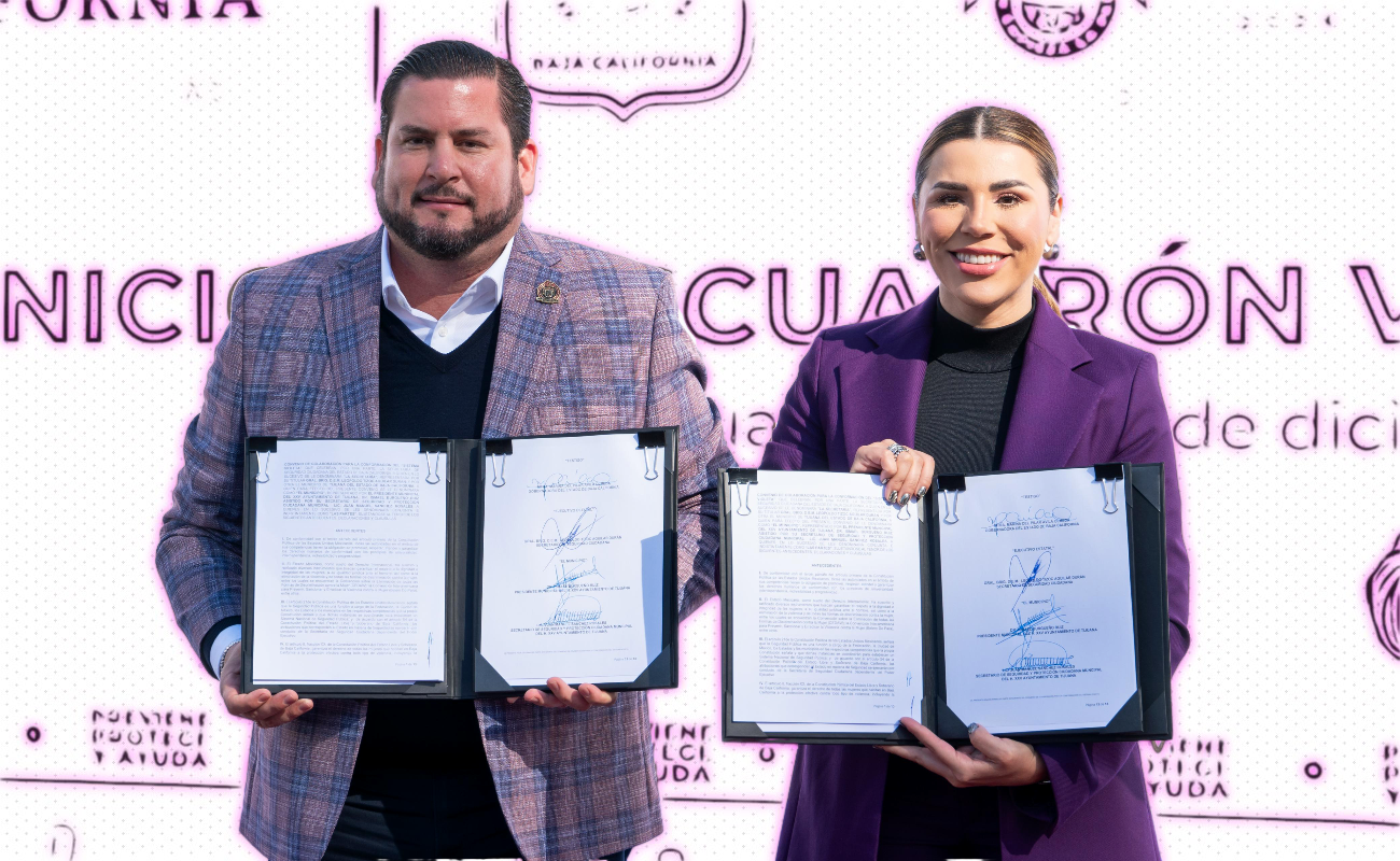 Pactan Marina del Pilar e Ismael Burgueño convenio para implementar el programa “Escuadrón Violeta” en Tijuana