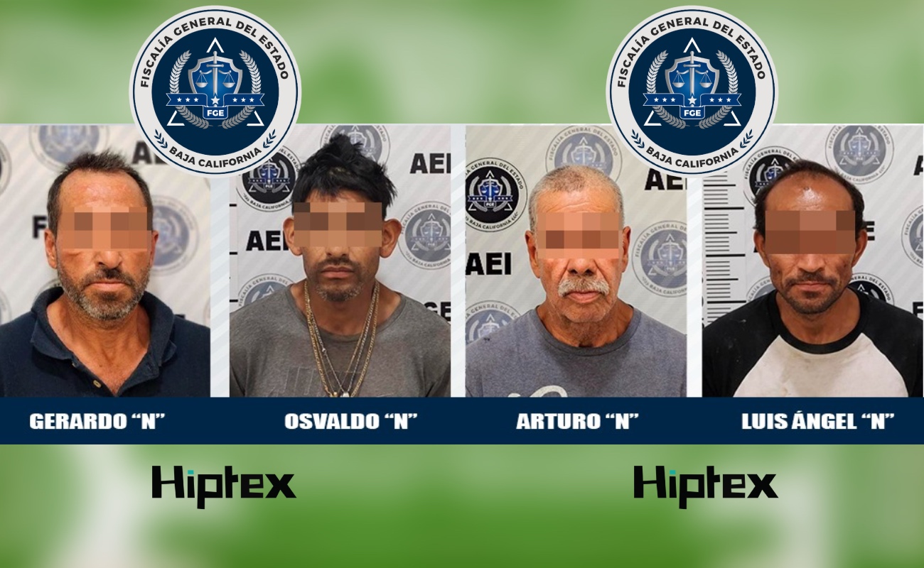 Arrestan a cuatro buscados por distintos delitos en Tijuana