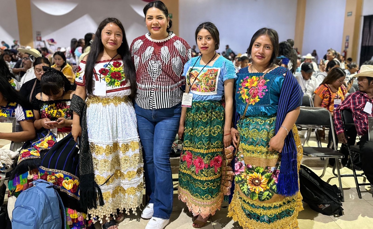 Participa presidenta del congreso en asamblea nacional de los pueblos indígenas y afromexicanos