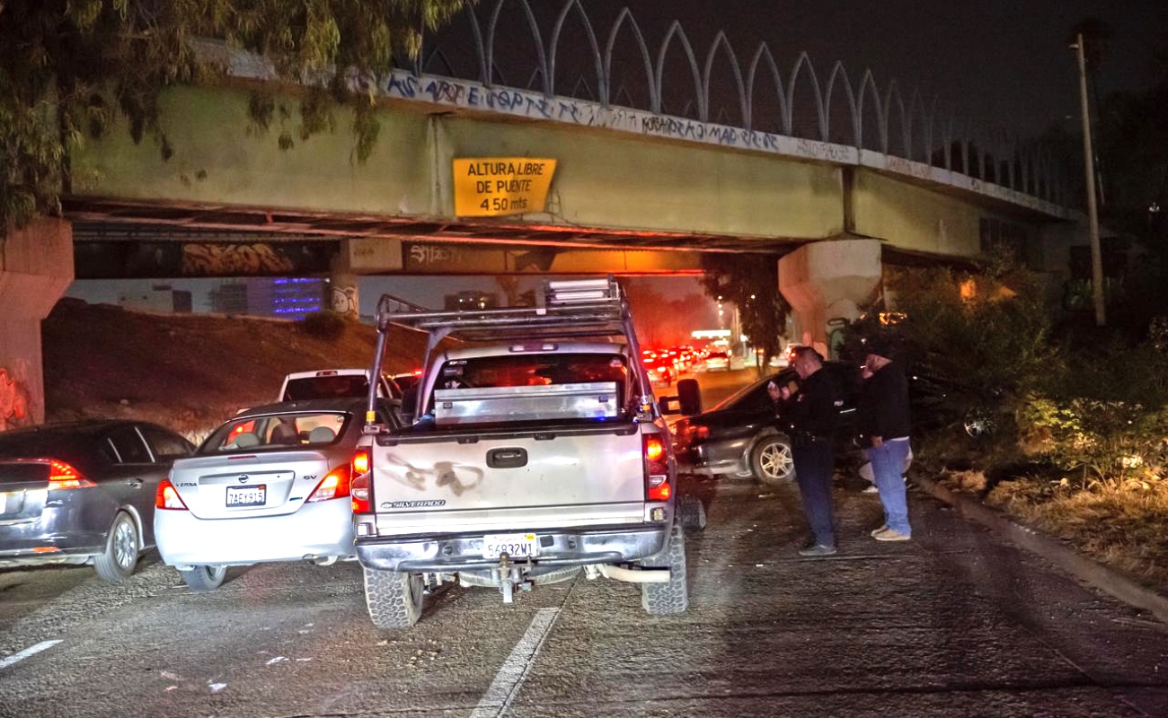 Carambola provoca caos vial en la Vía Rápida Oriente