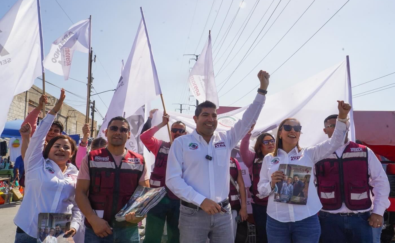 Informa Armando Ayala a las comunidades avances de las reformas constitucionales