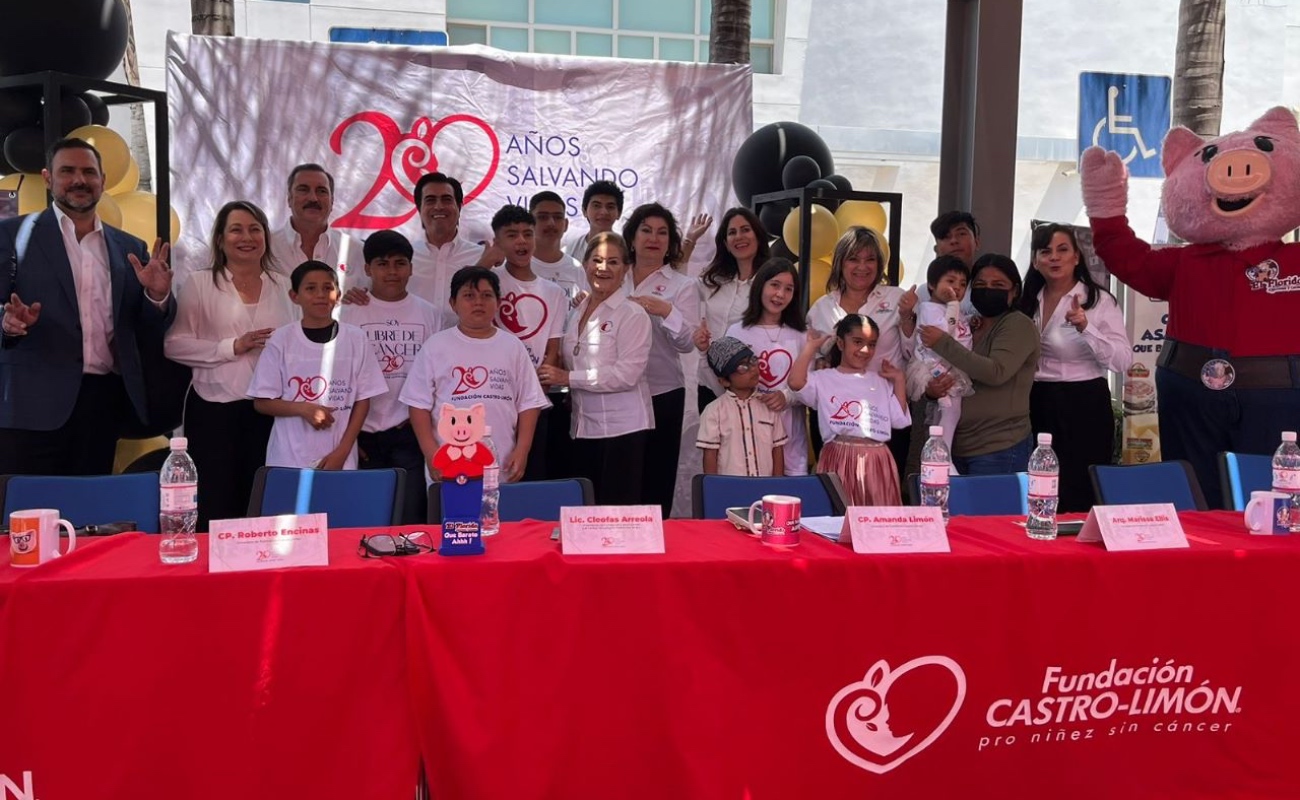 Celebra Fundación Castro Limón 20 años declarando libres de cáncer a 112 pacientes