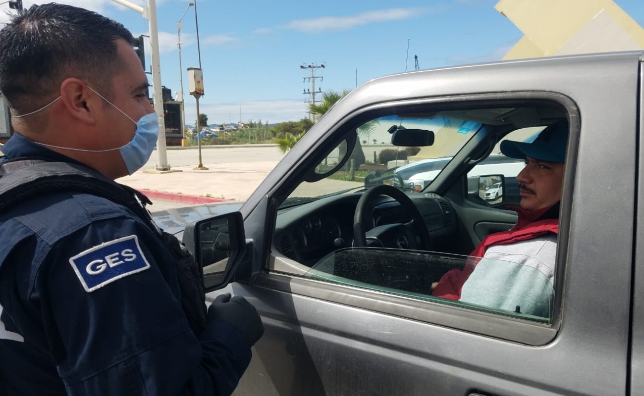 Instala Fiscalía filtros por emergencia sanitaria en Ensenada