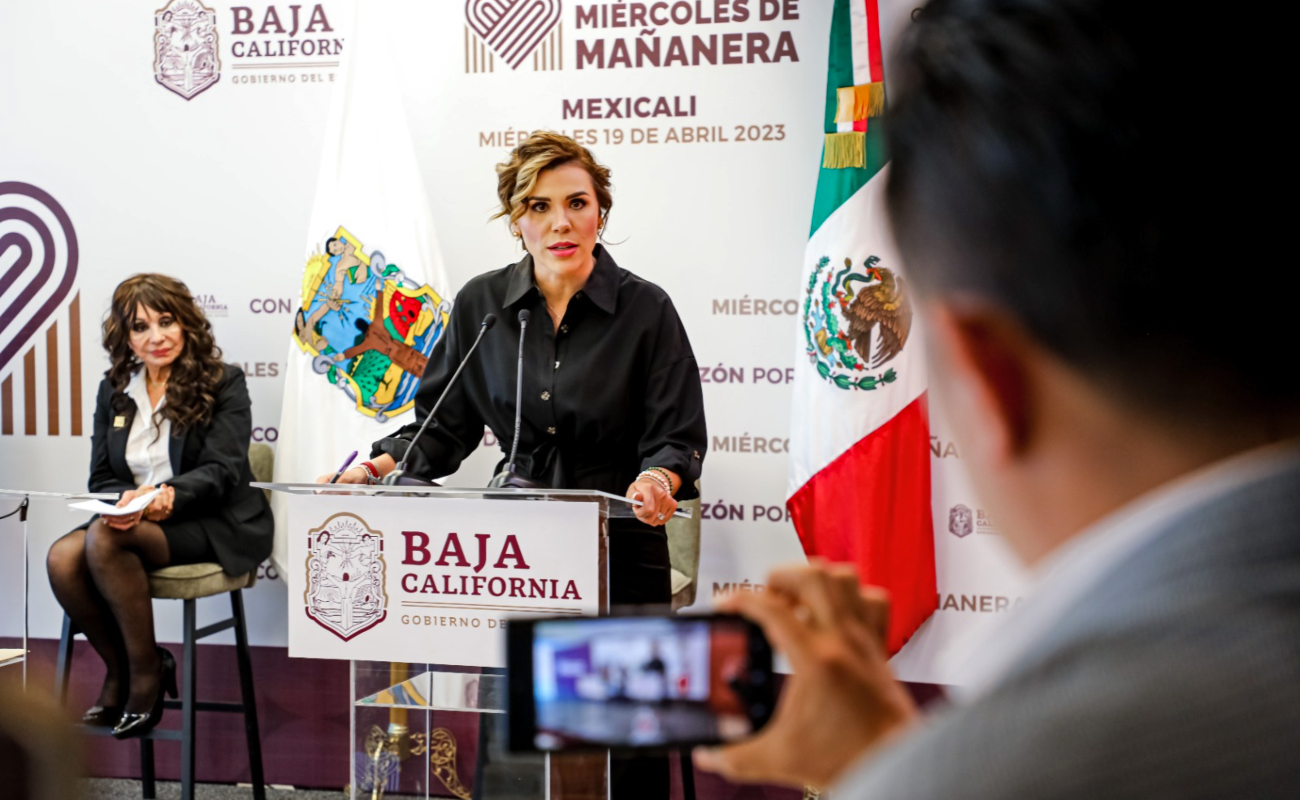 Anuncia Marina del Pilar acciones coordinadas por la seguridad de la juventud mexicalense
