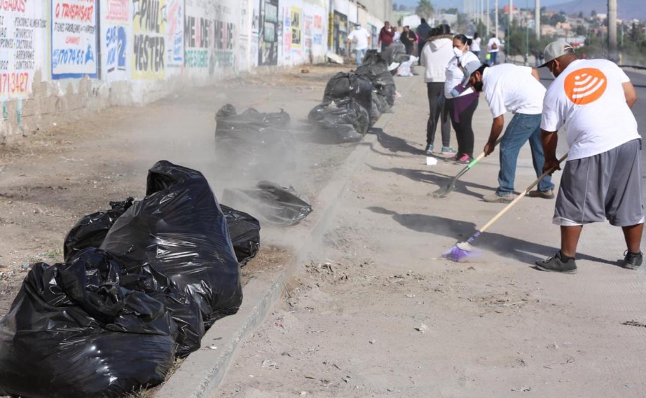 Retiran 20 toneladas de basura en zona de “El Barretal”