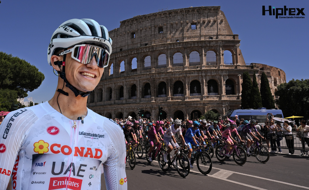 Gana Isaac del Toro segundo lugar en el Giro de Italia