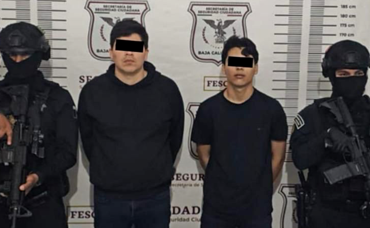 Capturan a dos jóvenes en posesión de arma de fuego