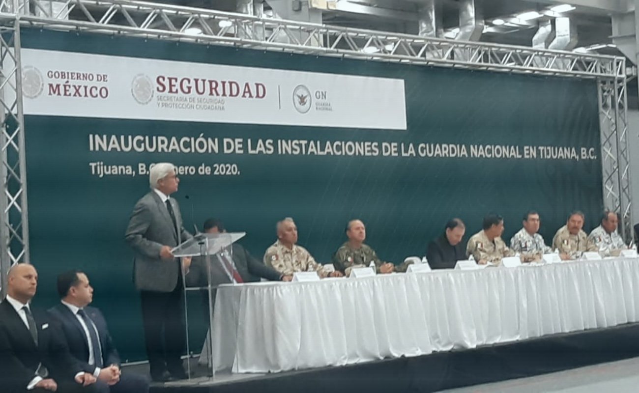 Promete Durazo más Guardia Nacional y resultados de seguridad a fin de año