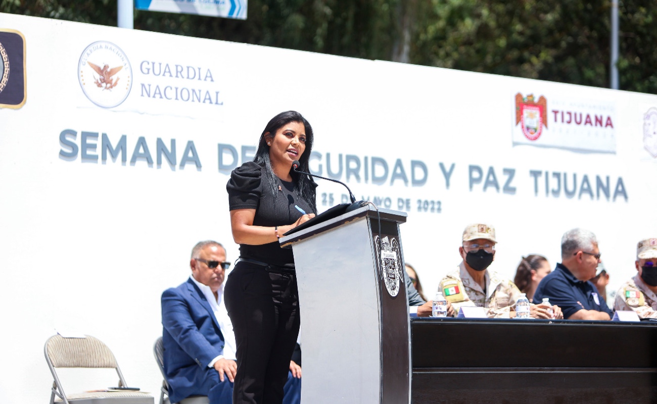 Con acciones de gobierno cambiaremos la sensación de ausencia de seguridad: alcaldesa de Tijuana
