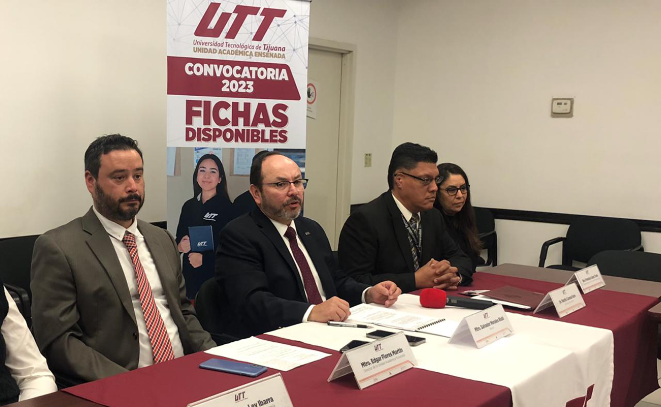 Anuncia UTT convocatoria de nuevo ingreso para la unidad académica de Ensenada