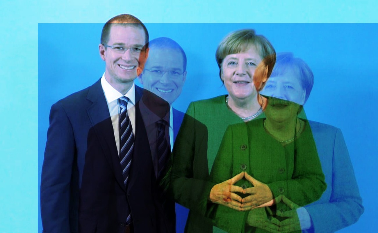 Ricardo Anaya se encuentra con Angela Merkel en Alemania