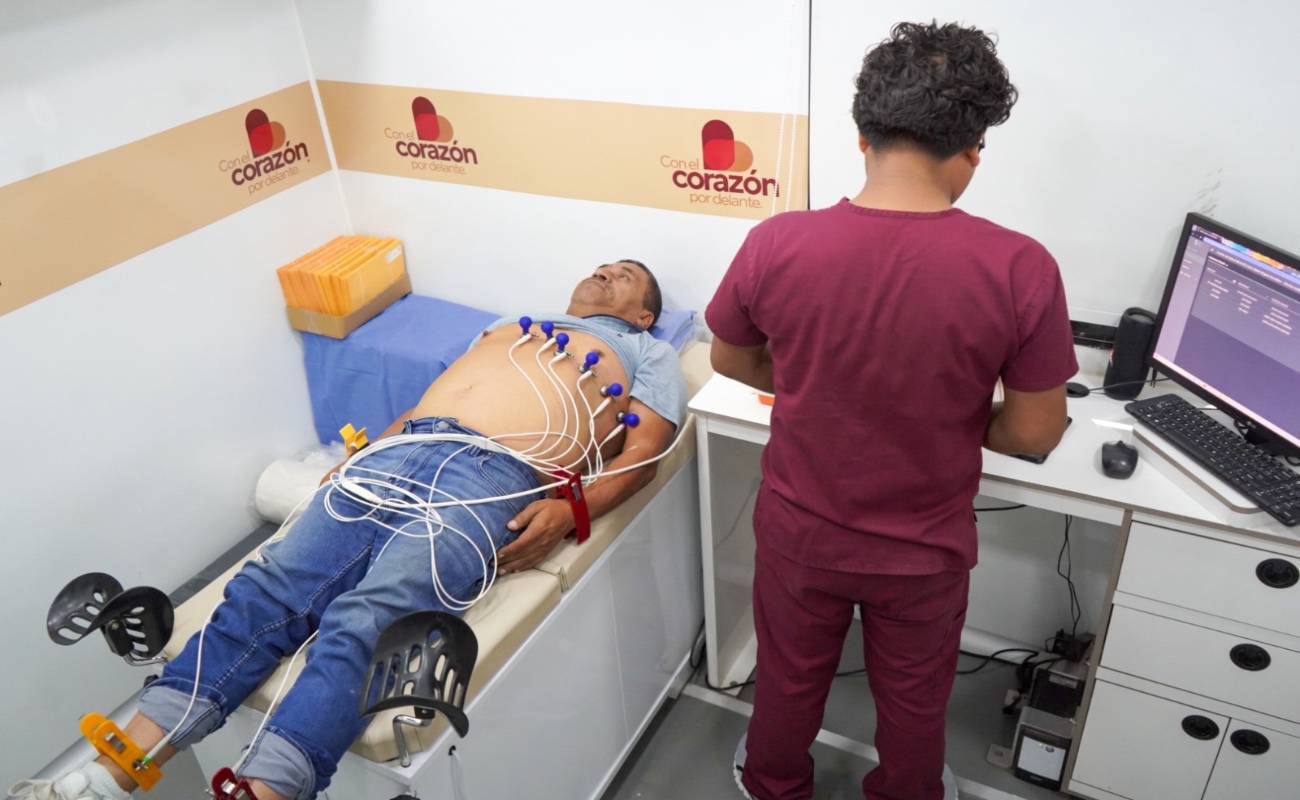 Caravanas de Salud también atiendes a pacientes del corazón