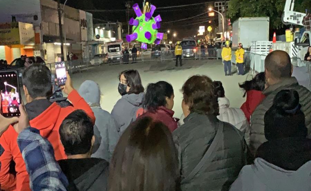 “Queman” al “COVID-19” en el arranque del Carnaval de Ensenada