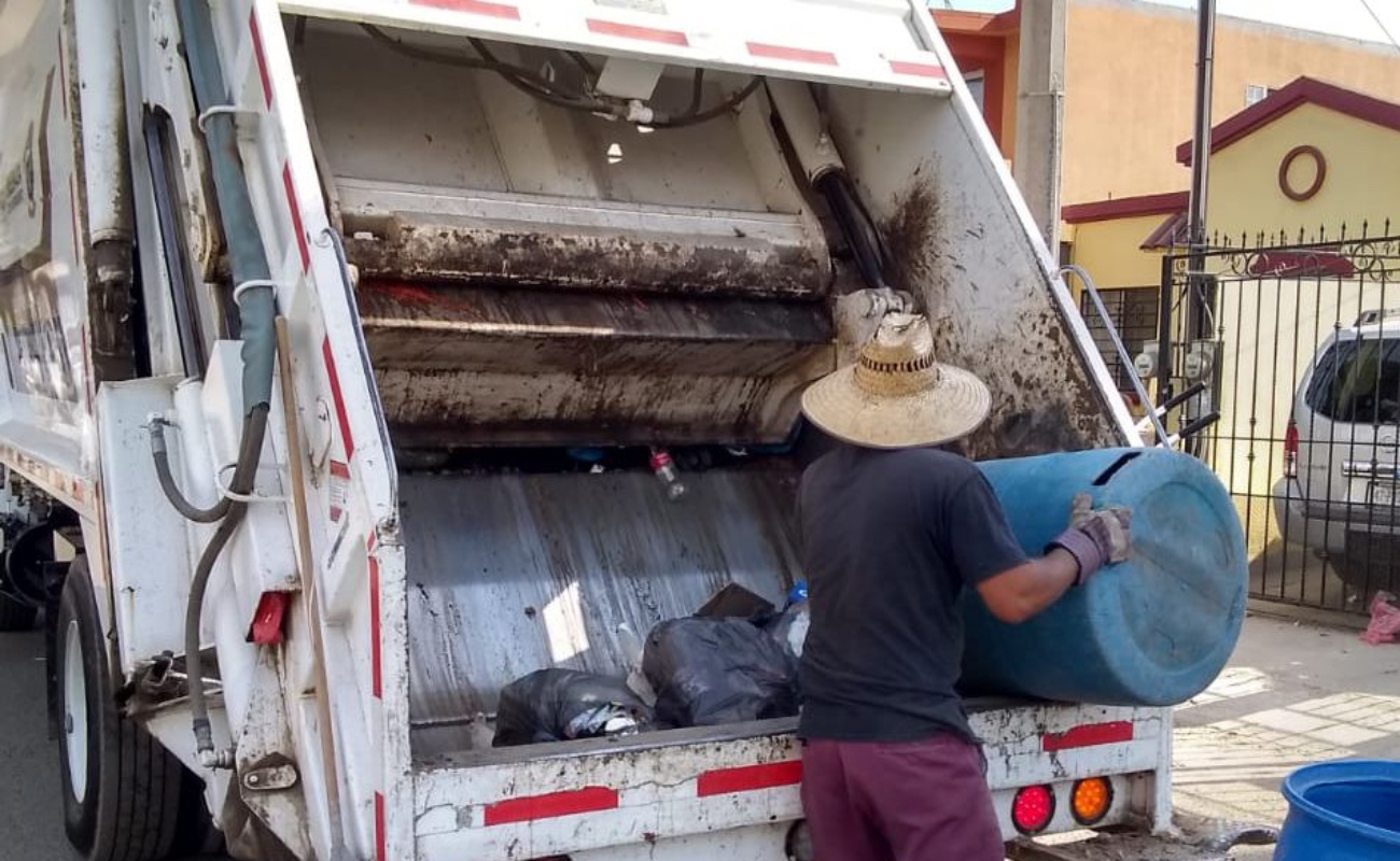 Recolectan más de 2 mil toneladas de basura en delegaciones de Ensenada en este mes