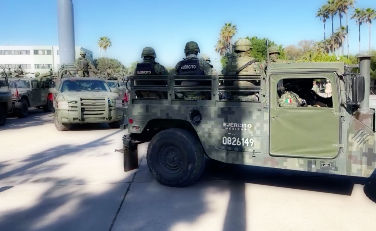 Fortalece Ejército Mexicano combate contra delincuencia organizada en Tijuana