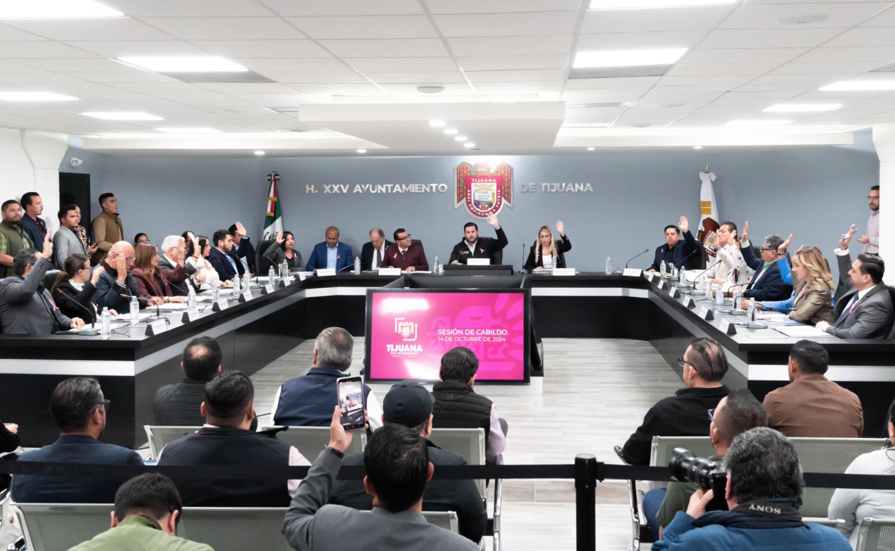 Aprueba Cabildo de Tijuana solicitud de modificaciones presupuestales para el ejercicio fiscal 2024