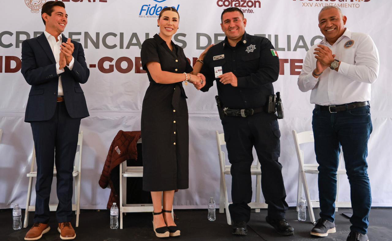 Anuncia Marina del Pilar acceso a servicios médicos para policías de Tecate