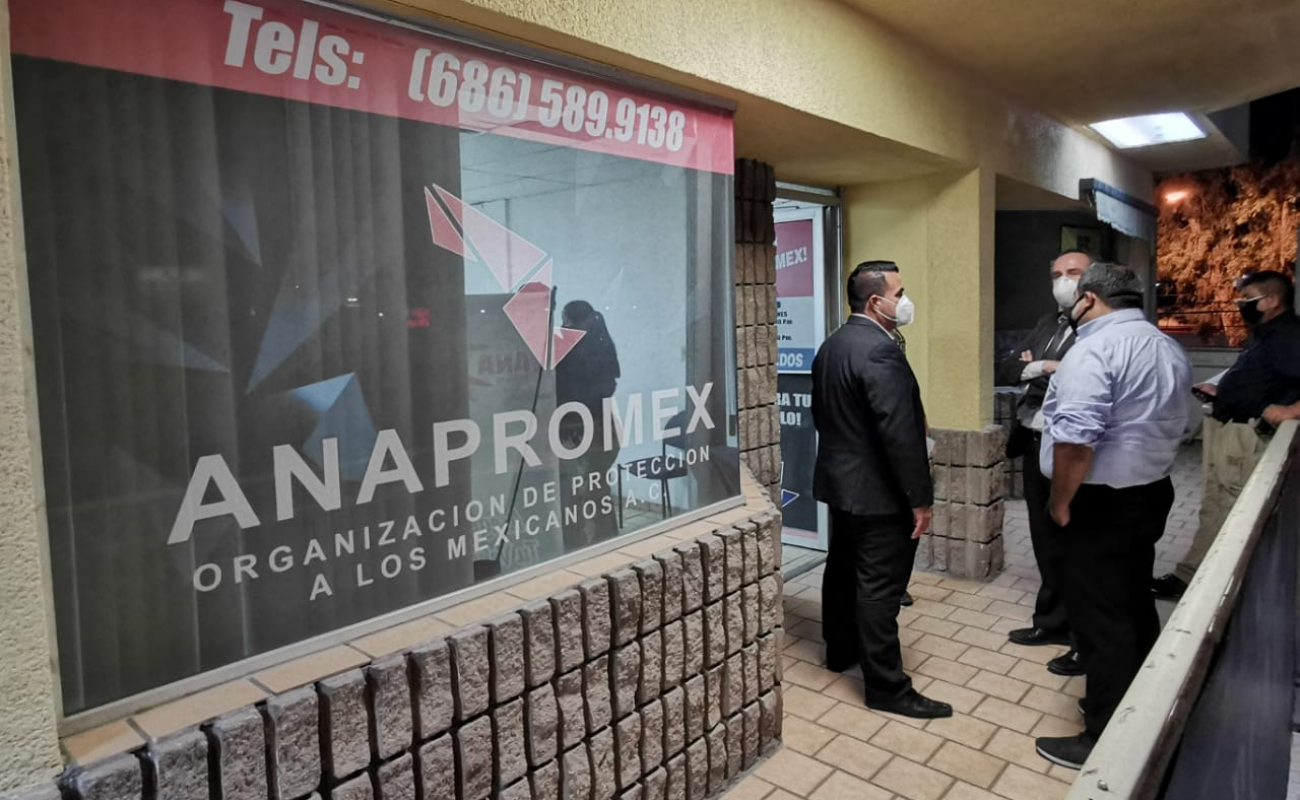Catean 17 oficinas de Anapromex, Condefa y Onappafa en Mexicali