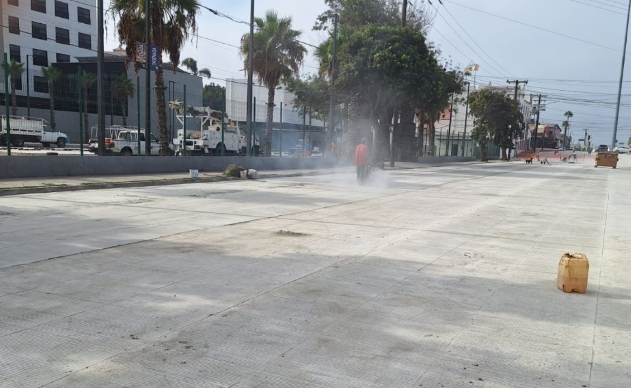 Concluye Gobierno de Ensenada obras de rehabilitación vial por más de 7.5 MDP en la Zona Centro