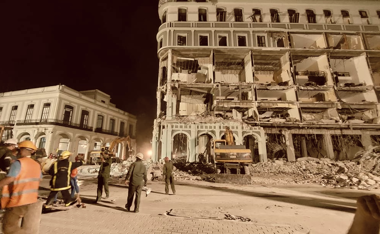 Suman 25 los muertos por explosión en hotel de La Habana