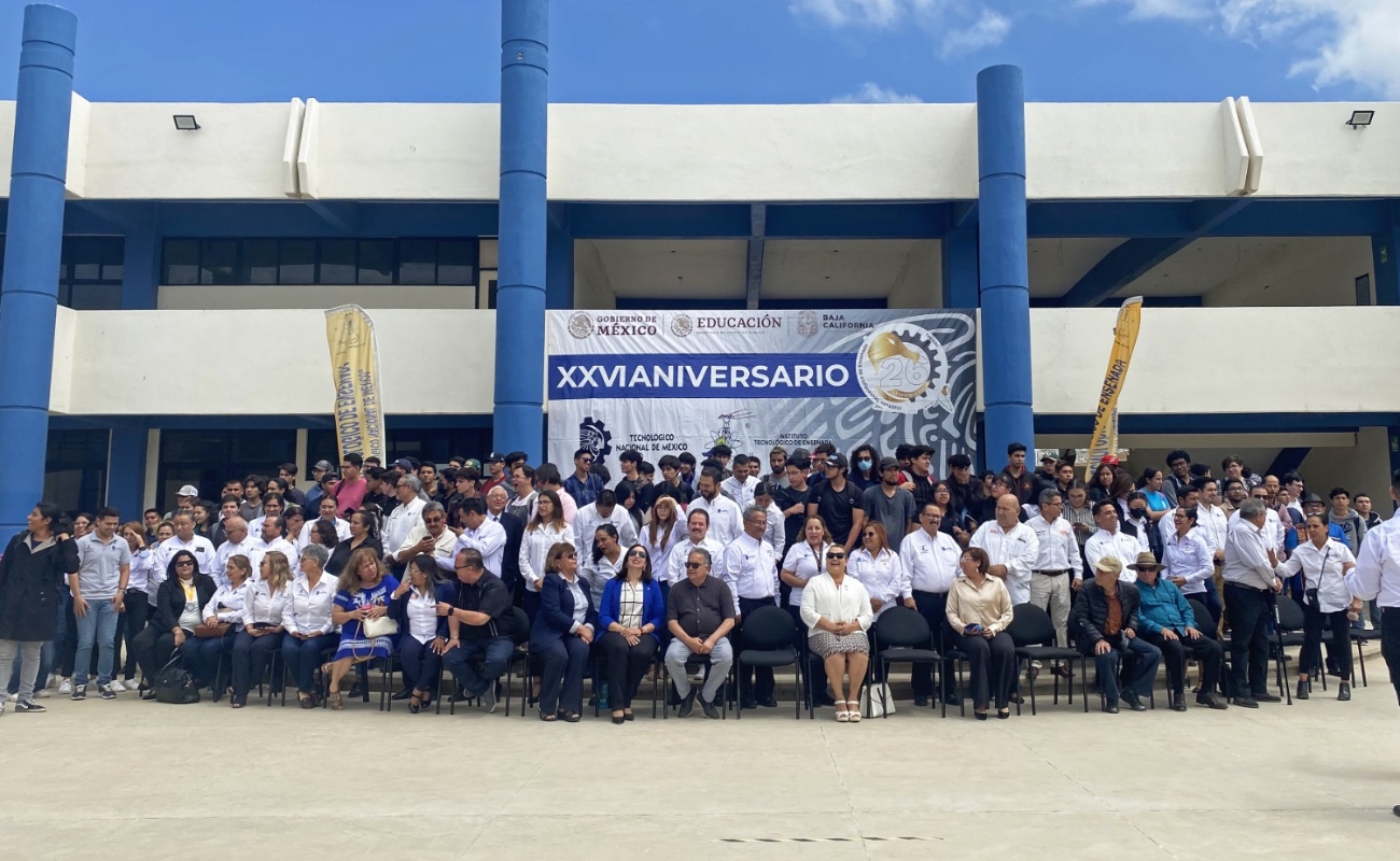 Celebra Secretaría de Educación aniversario del Instituto Tecnológico de Ensenada