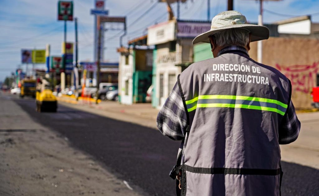Lleva 75 por ciento rehabilitación de calzada Cortez en Ensenada