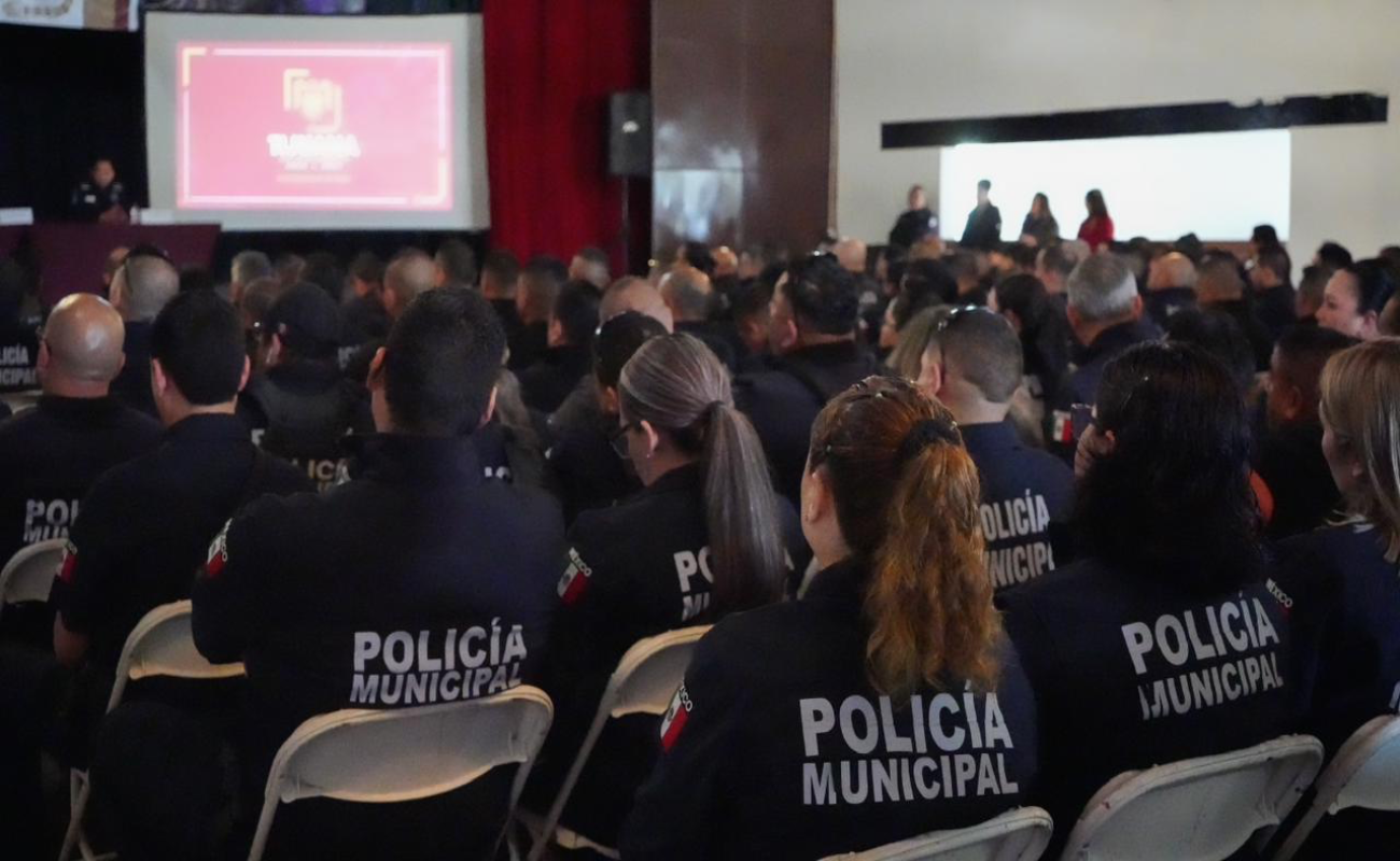 Inicia policía municipal capacitación en Derechos Humanos en modelo de actuación policial