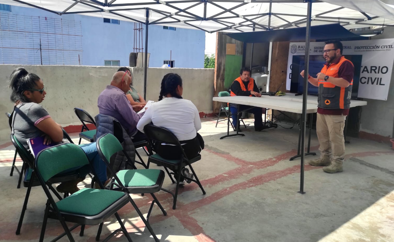 Instalan primer Comité Comunitario de Protección Civil en Baja California