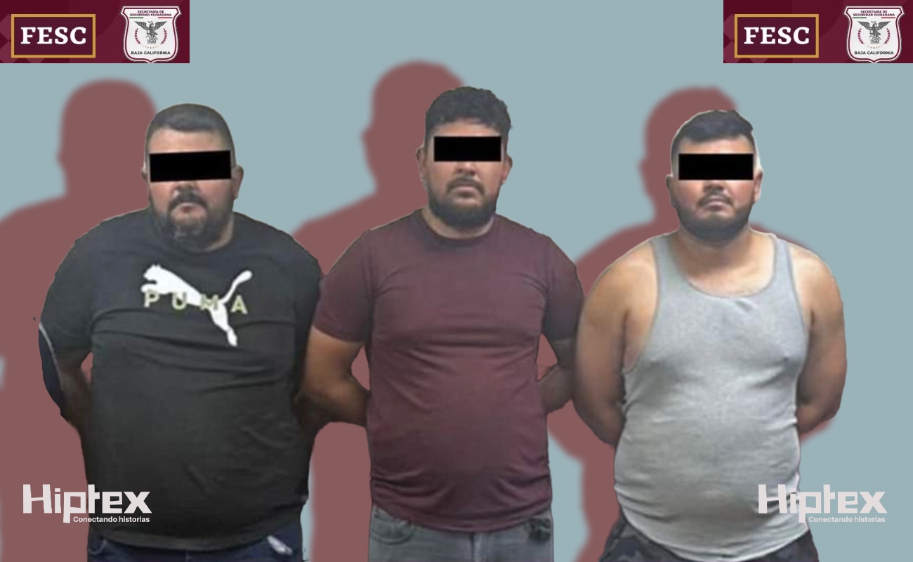 Capturan a tres sujetos armados