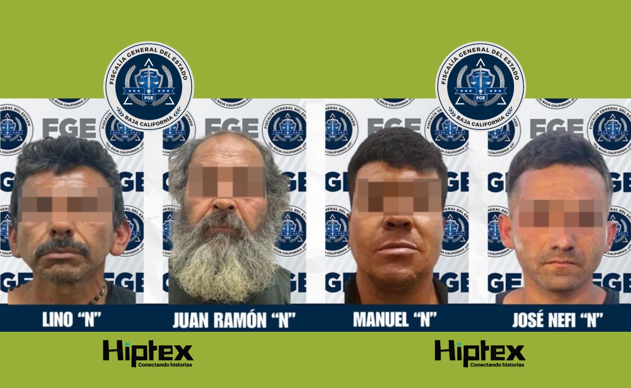 Cuatro detenidos y droga asegurada en cateos en Tijuana
