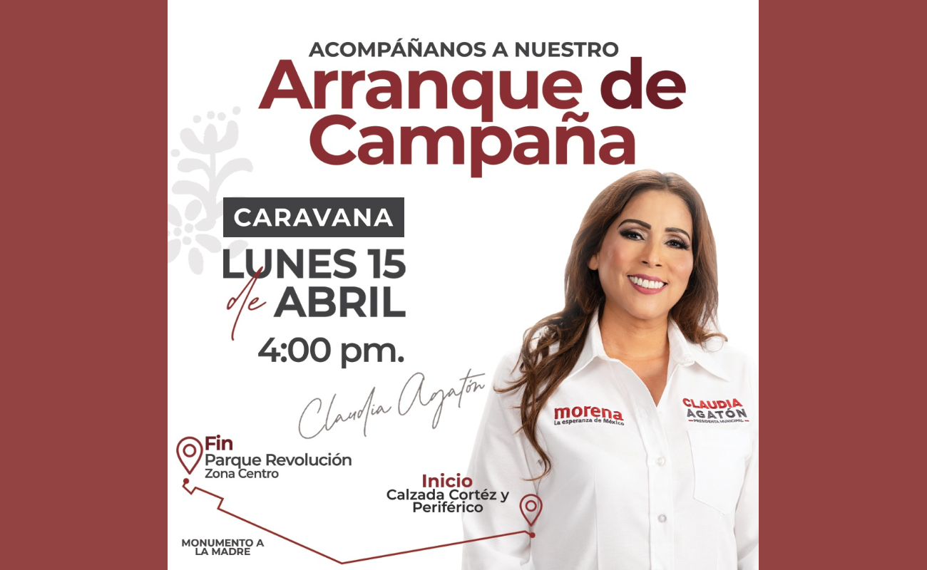 Alista Claudia Agatón arranque de campaña por alcaldía de Ensenada