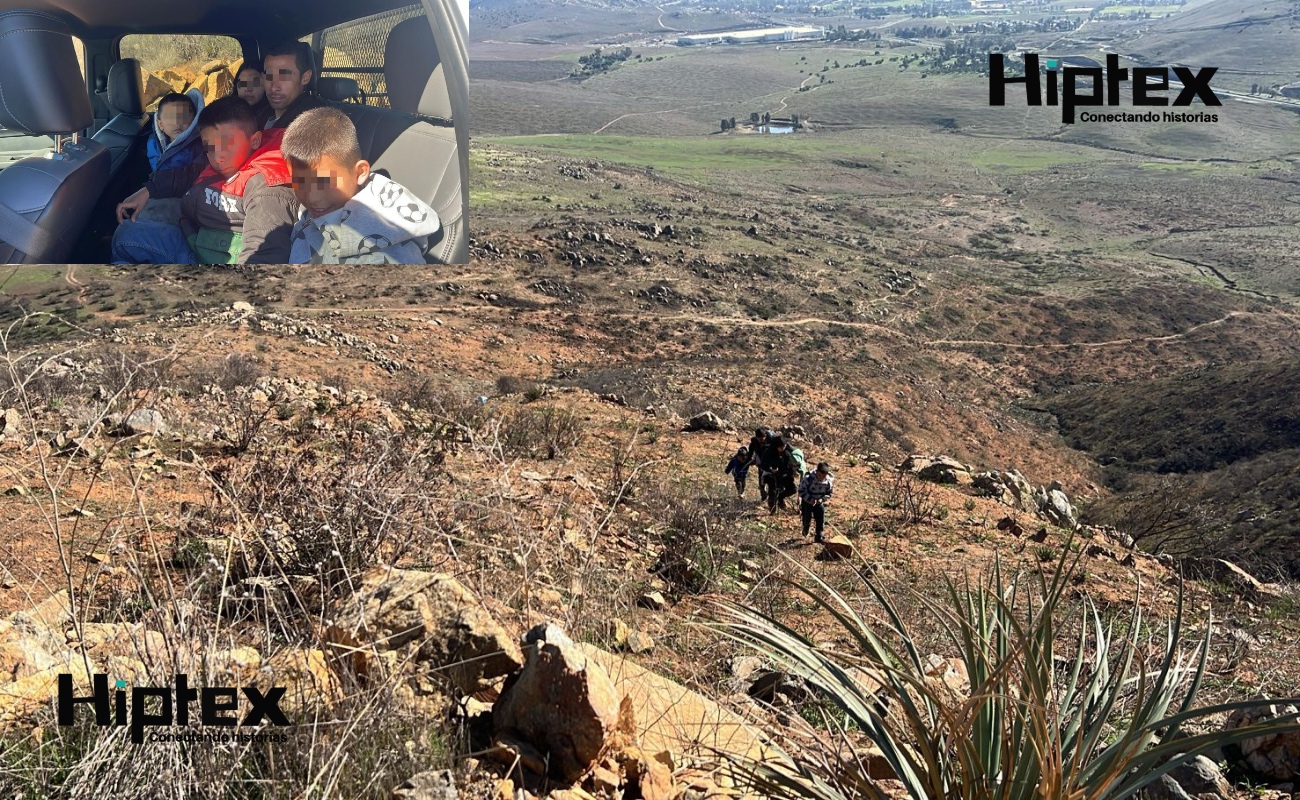 Refuerza Policía Municipal apoyo a población migrante; rescata a familia extraviada en cerro