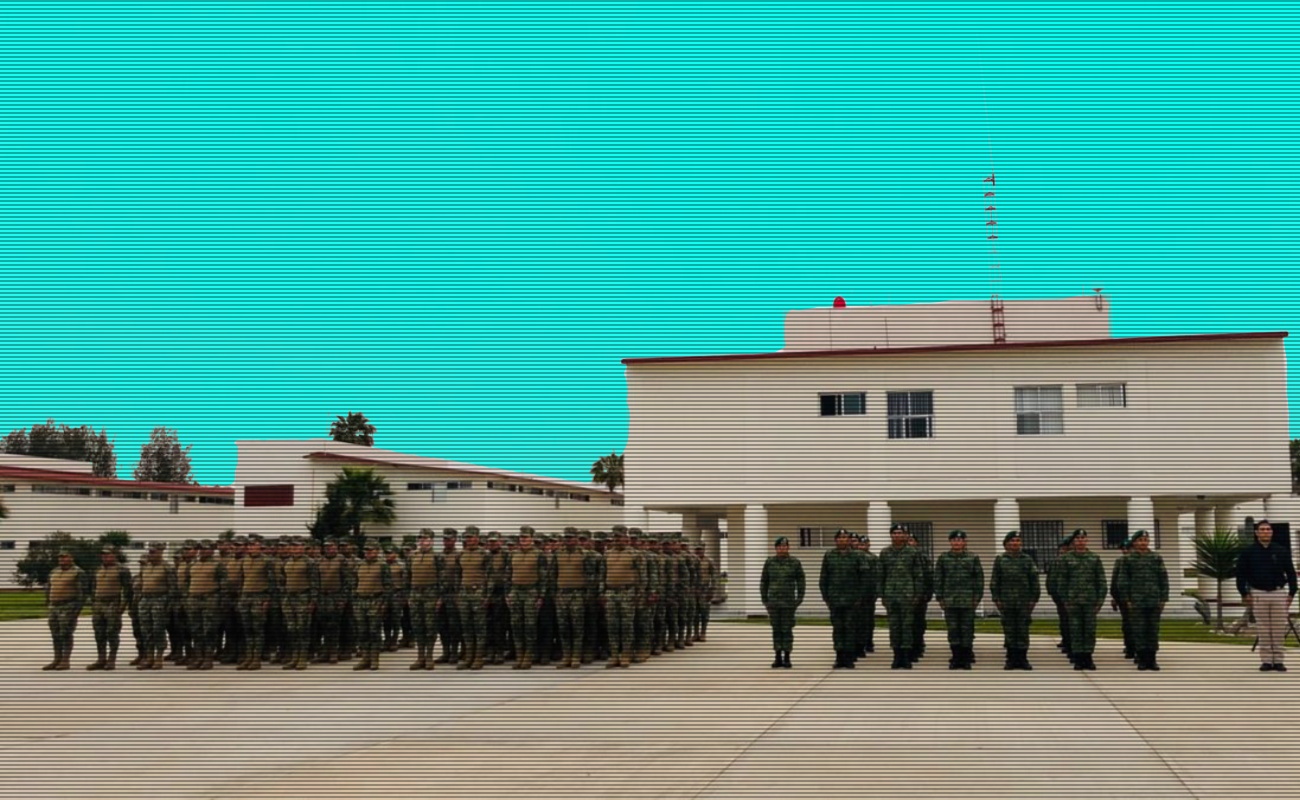 Capacitan en Ensenada a 153 marinos y soldados que integrarán la Guardia Nacional
